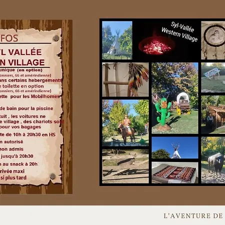 Syl-vallee Western Village مكان تخييم