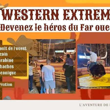 مكان تخييم Syl-vallee Western Village *