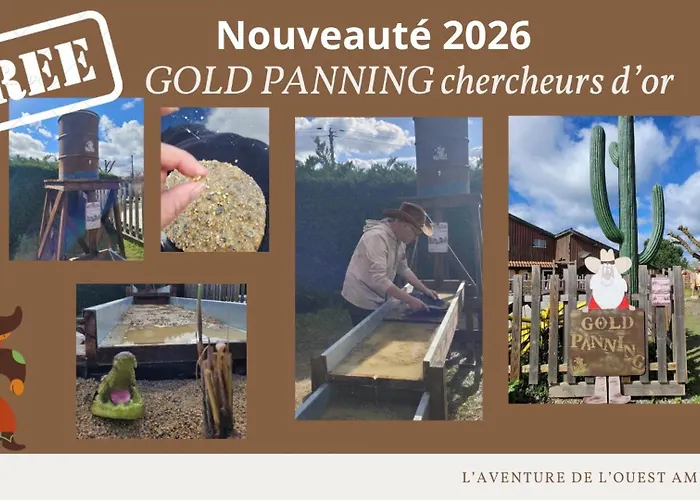 Syl-vallee Western Village Campingplatz Bouglon